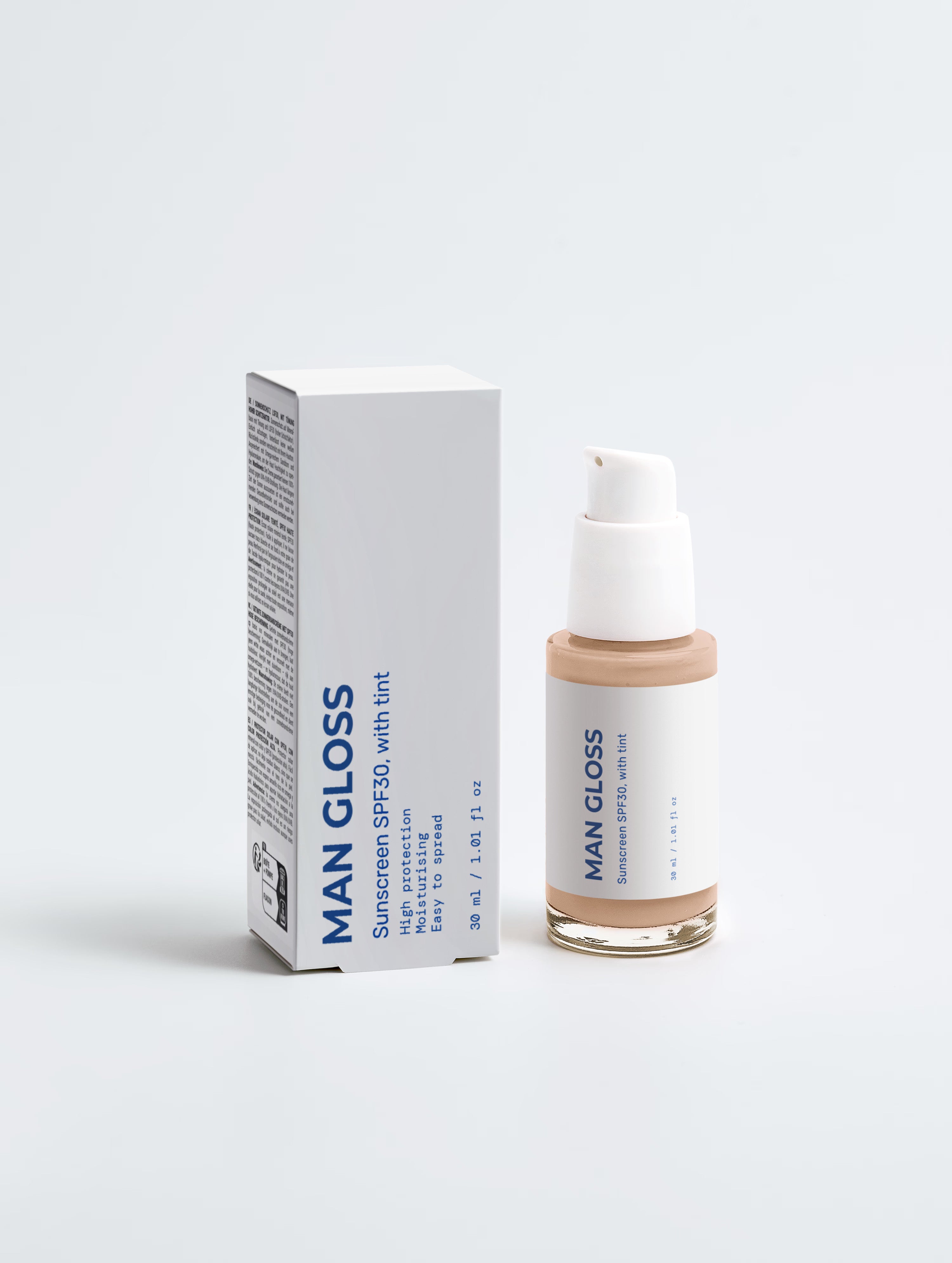 Sunscreen SPF30, with tint